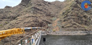 Avanzan los trabajos de mejora en las presas de San Sebastián de La Gomera