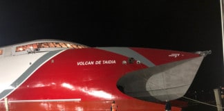 Naviera Armas pone a flote el nuevo catamarán Volcán de Taidía
