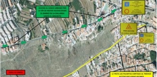 Comienzan las obras de la primera fase del proyecto de drenaje de pluviales en La Pista de Las Palmitas