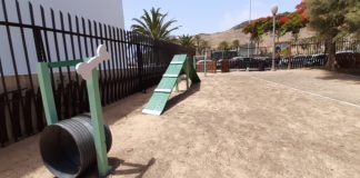 El Ayuntamiento capitalino renueva la imagen del parque canino de San Sebastián de La Gomera
