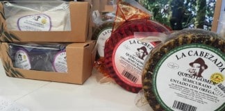 Un queso de la quesería gomera ‘La Cabezada’, medalla de plata en Agrocanarias 2021