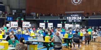 Los equipos de vacunación del SCS administraron durante la semana pasada un total de 186.168 dosis de vacunas contra la COVID-19