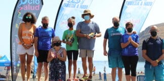La II Travesía a Nado de La Gomera corona a los ganadores de las tres pruebas
