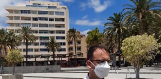 Todo a punto para el comienzo de la remodelación de la Plaza de Las Américas de San Sebastián de La Gomera