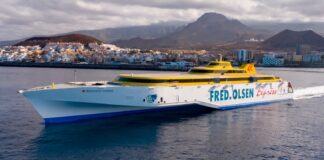 Fred. Olsen Express espera más de 75.000 pasajeros en el puente de diciembre