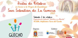 El Espectáculo Infantil ‘Güicho y su Banda’ brindará diversión y alegría a los niños y niñas de San Sebastián de La Gomera