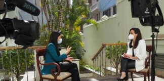 Melodie Mendoza destaca la labor y el esfuerzo de los medios en la cobertura informativa del volcán de La Palma