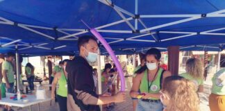 San Sebastián de La Gomera se solidarizó con la campaña de recogida de material escolar