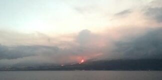 Marina Mercante prohíbe temporalmente la navegación en las zonas próximas a la erupción volcánica en La Palma