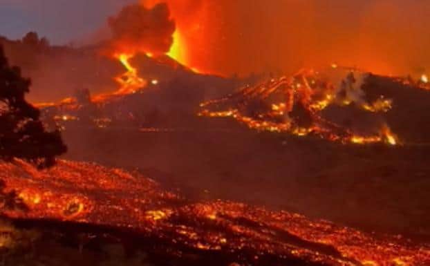 Una nueva boca eruptiva obliga a evacuar a vecinos de Tacande -  Gomeranoticias