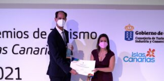 Fred. Olsen, S.A. recibe el Premio de Turismo Islas Canarias 2021 a la Excelencia en el Sector