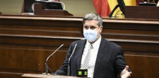 Jesús Ramos pide soluciones para ayudar al sector primario de La Palma tras los efectos del volcán