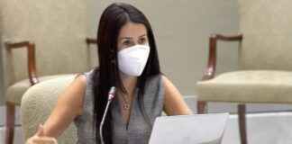 Melodie Mendoza: “Debemos articular las medidas necesarias para que el alumnado de La Palma no vea afectado su curso escolar”