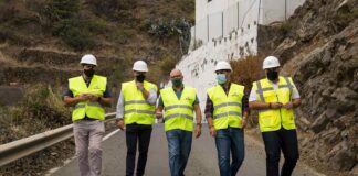 Hermigua invierte 202.000 euros en la mejora de la seguridad en la vía de acceso a Las Cabezadas