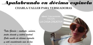 Charla-taller para verseadores este próximo sábado en Hermigua