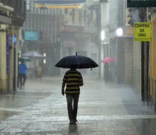 LLuvias en las islas más montañosas este domingo en Canarias