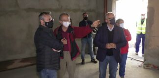 Gobierno y Cabildo anuncian que las obras del Centro de Visitantes de Juego de Bolas estarán concluidas el próximo verano