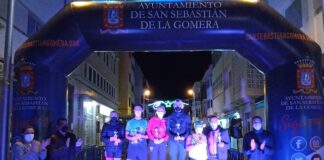 Soufian Fouzan y Yolanda Infante Castillo se alzan como ganadores del IV Trail Nocturno de San Sebastián de La Gomera