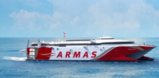 Horarios de Naviera Armas entre el día 3 de julio a 9 de julio