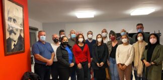 Miembros de la ejecutiva regional del PSOE visitan la Isla y se reúnen con militantes y responsables del partido en La Gomera