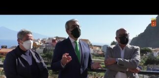 Rodríguez y Curbelo destacan el fortalecimiento de la inversión pública para actuaciones en La Gomera