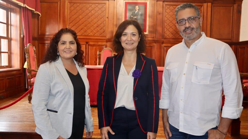 Representantes del Grupo Municipal Socialista en el Ayuntamiento de San Sebastián