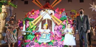 Yaiza Iballa Santiago Torres es la nueva Reina Infantil del Carnaval de San Sebastián de La Gomera