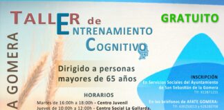 San Sebastián de La Gomera retoma los talleres de entrenamiento cognitivo