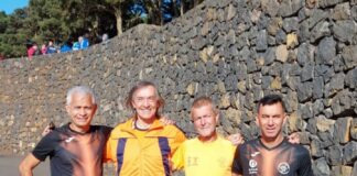 Los veteranos del Club Atletismo Almogrote presentes en el XX Campeonato de Canarias Campo a Través Máster