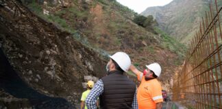 Hermigua avanza en los trabajos de mejora de la seguridad en las carreteras del municipio