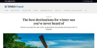 ‘The Times’ sitúa La Gomera entre los quince mejores destinos del mundo con sol para viajar en invierno