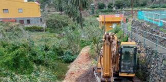 Vallehermoso acomete mejoras en la red de saneamiento del municipio