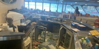 Complicada travesía a bordo del ‘Bentago Express’ entre Tenerife y La Palma