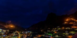 Las hogueras de San Juan, en Vallehermoso, Fiesta de Interés Turístico de Canarias