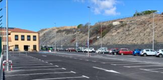 El Aeropuerto de La Gomera amplía su aparcamiento con 56 nuevas plazas