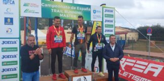 Carlos Hernández del Club Atletismo Almogrote, Campeón de España en el ‘Trail Running Master 45’