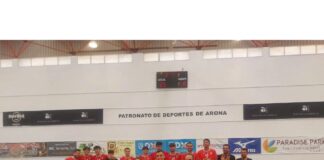 El ‘Arona Tenerife Sur’ con el gomero Sebastián Castilla Padilla, campeón del grupo C de la fase de Ascenso a Primera Nacional