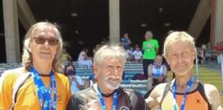 Tres atletas del ‘Almogrote’, campeones en el Máster Aire Libre Veterano