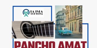 La leyenda musical cubana Pancho Amat actúa este sábado en Vallehermoso