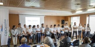 La Ruta de las estrellas CajaCanarias 2022 concluye su aventura con la participación también de dos estudiantes de La Gomera
