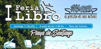 El próximo domingo se celebra la I Feria del Libro en Playa de Santiago: El Puerto de las Letras