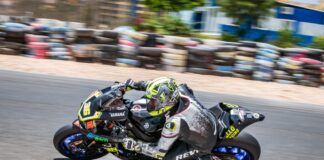 Un pilotaje conservador alza al piloto gomero, Jairo García Chinea, hasta el segundo peldaño del cajón