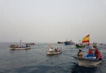 Este miércoles, Playa de Santiago celebra su procesión marítima en honor a la Virgen del Carmen