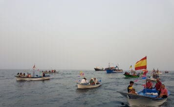 Este miércoles, Playa de Santiago celebra su procesión marítima en honor a la Virgen del Carmen