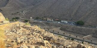 El Cabildo inicia la construcción de una franja peatonal entre Las Trincheras y La Junta