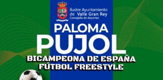 El Fútbol Freestyle llega a Valle Gran Rey de la mano de Paloma Pujol