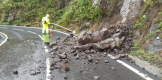 El Cabildo de La Gomera mantiene activo el Plan de Emergencias Insular ante la alerta por lluvias