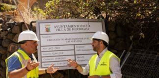 Gesplan y el Ayuntamiento de Hermigua inician los trabajos del nuevo aparcamiento en Las Nuevitas