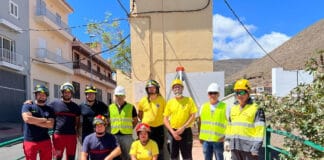 Los bomberos de La Gomera se ponen al día en la central térmica de ‘El Palmar´
