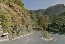 El Cabildo procede al cierre preventivo de la carretera de El Rejo